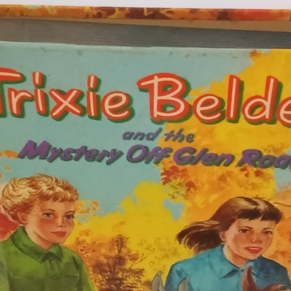 Vintage 1956 Trixie Belden and The Mystery Off Glen Road HC - Picture 2 of 11